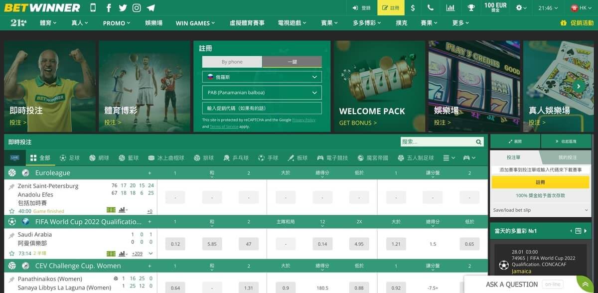 Exploring the Features of Betwinner Singapore