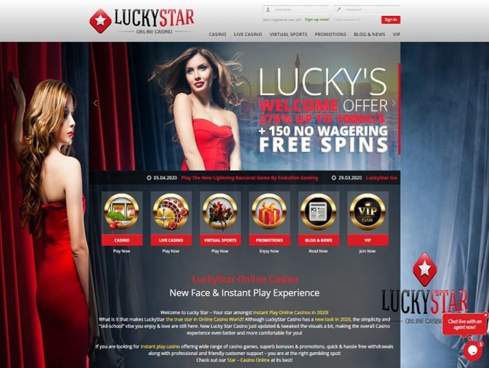 Experience Thrilling Games at Lucky Star 777 Online Casino India