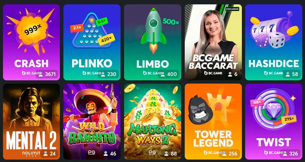 Казино и Cтавки BC.Game Казино и Cтавки BC.Game
