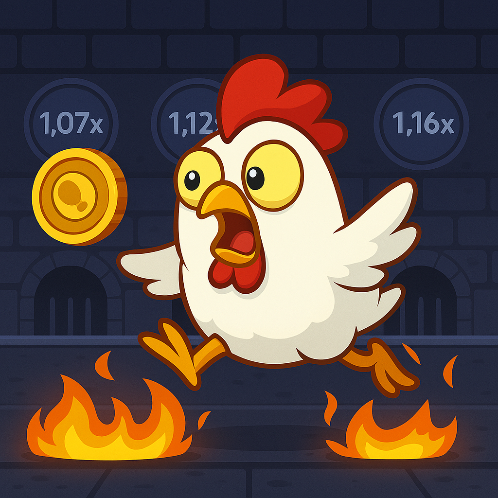 Chicken Road: ¡Juega con inteligencia, evita trampas y gana a lo grande!